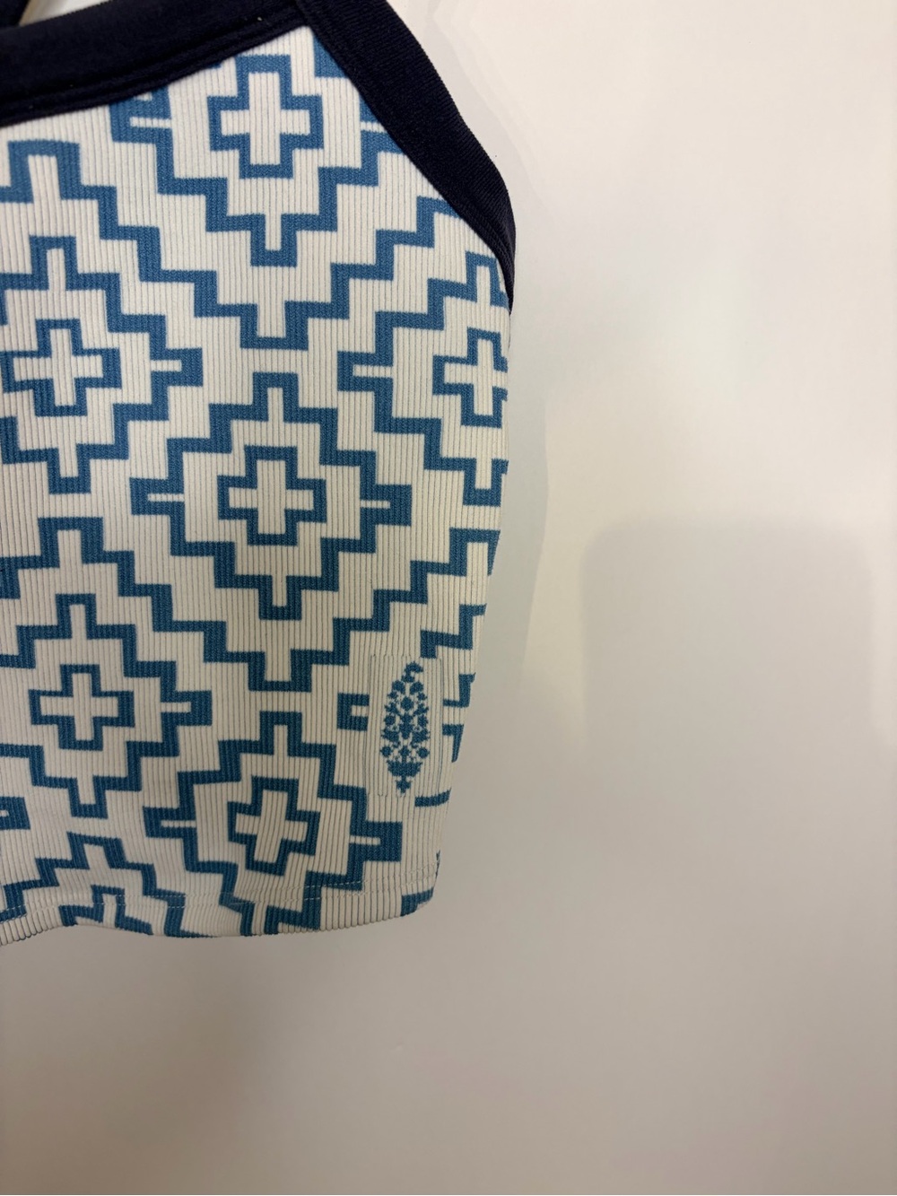 *NWT* Free People FP Movement All Clear Jacquard Cami in Blue Crush Combo, XL - Picture 12 of 16